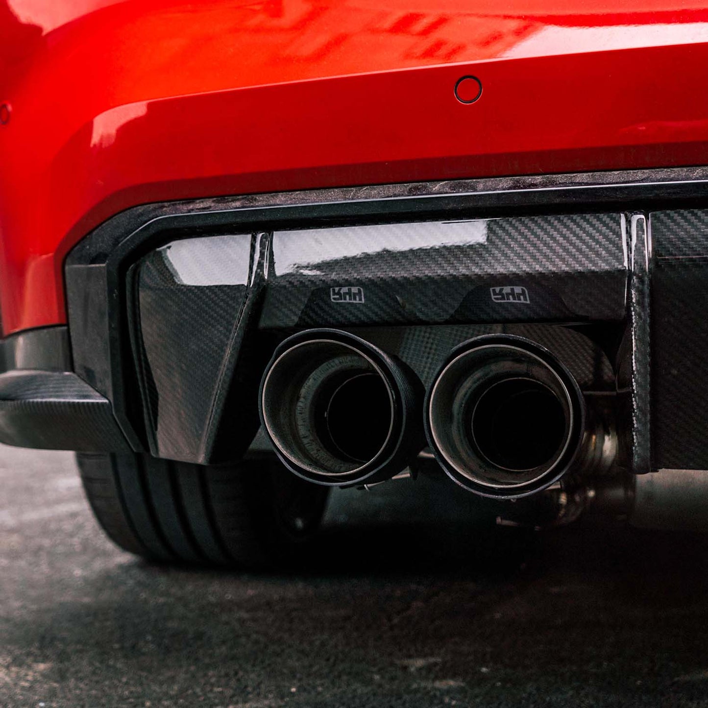 MHC+ BMW M3/M4 Performance Style Rear Diffuser In Pre Preg Carbon Fibre (G80/G81/G82/G83)