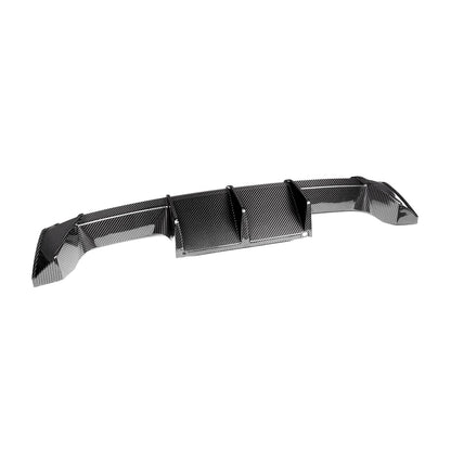 MHC+ BMW M3/M4 Performance Style Rear Diffuser In Pre Preg Carbon Fibre (G80/G81/G82/G83)