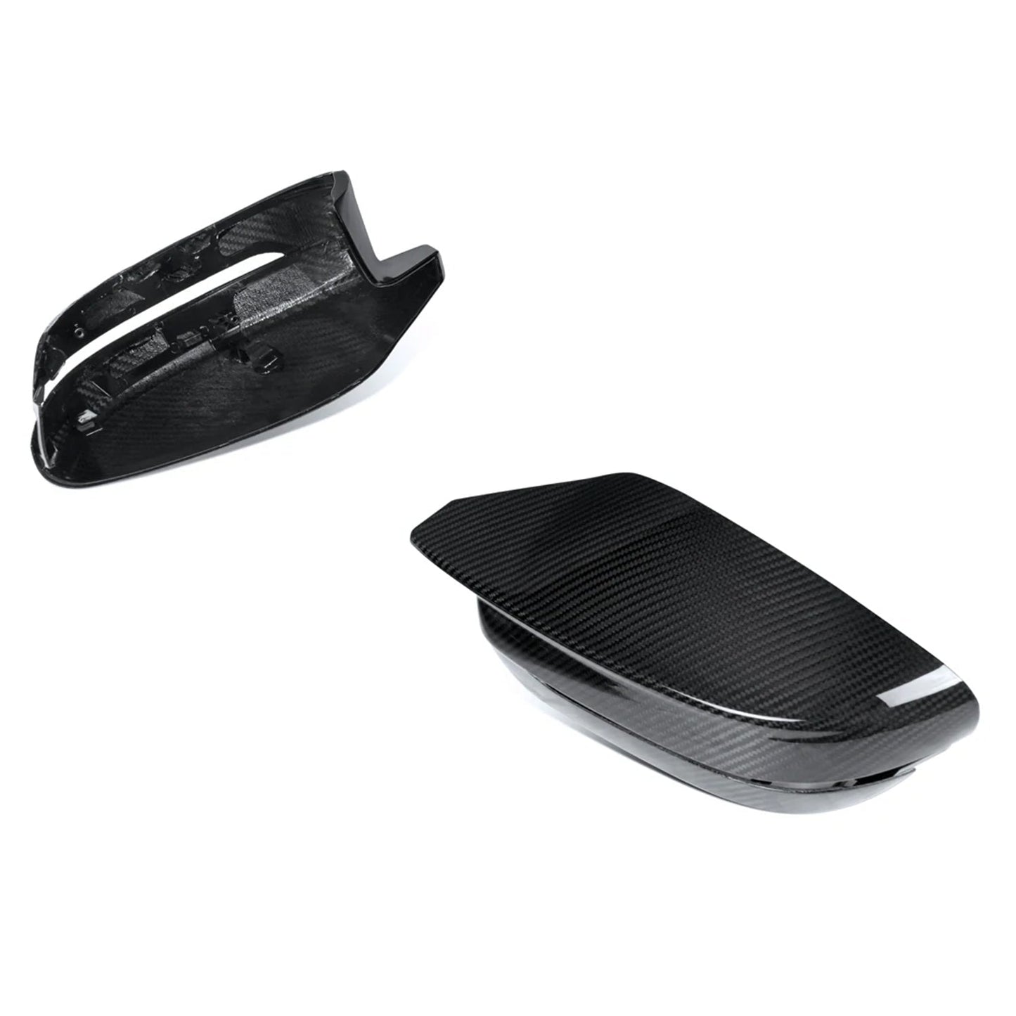 MHC+ BMW G Series M Wing Mirror Covers in Pre Preg Carbon Fibre (G80/G81/G82/G83/G87/G42)