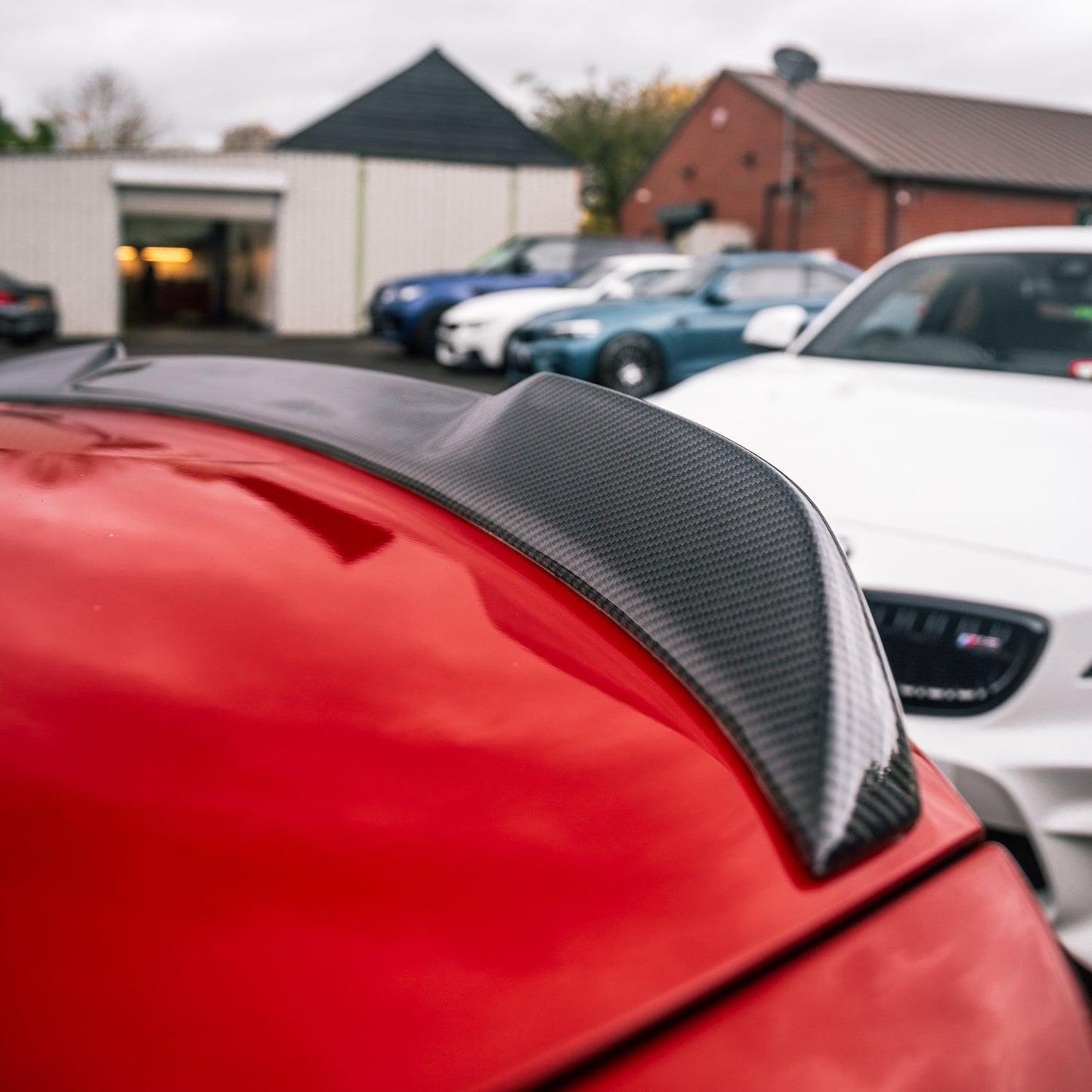 MHC+ BMW M4 CS Style Rear Spoiler In Pre Preg Carbon Fibre (F82)