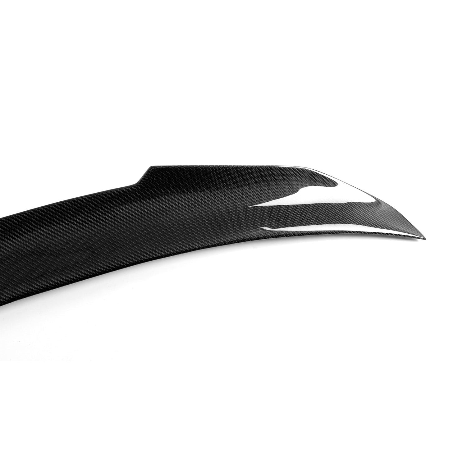 MHC+ BMW M4/4 Series Ducktail Style Rear Spoiler In Pre Preg Carbon Fibre (F83/F33)