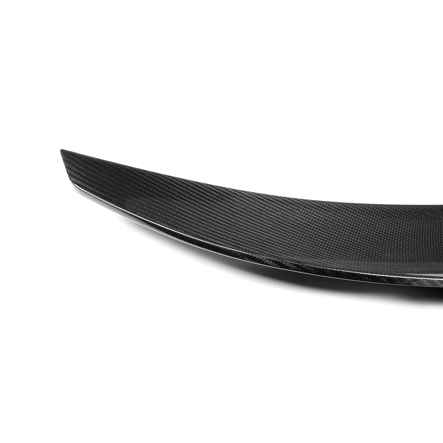 MHC+ BMW M5 Ducktail Style Rear Spoiler In Pre Preg Carbon Fibre (F10)