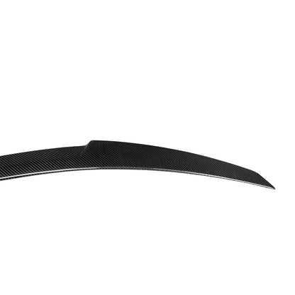 MHC+ BMW M5/5 Series M4 Style Rear Spoiler In Pre Preg Carbon Fibre (F90/G30)