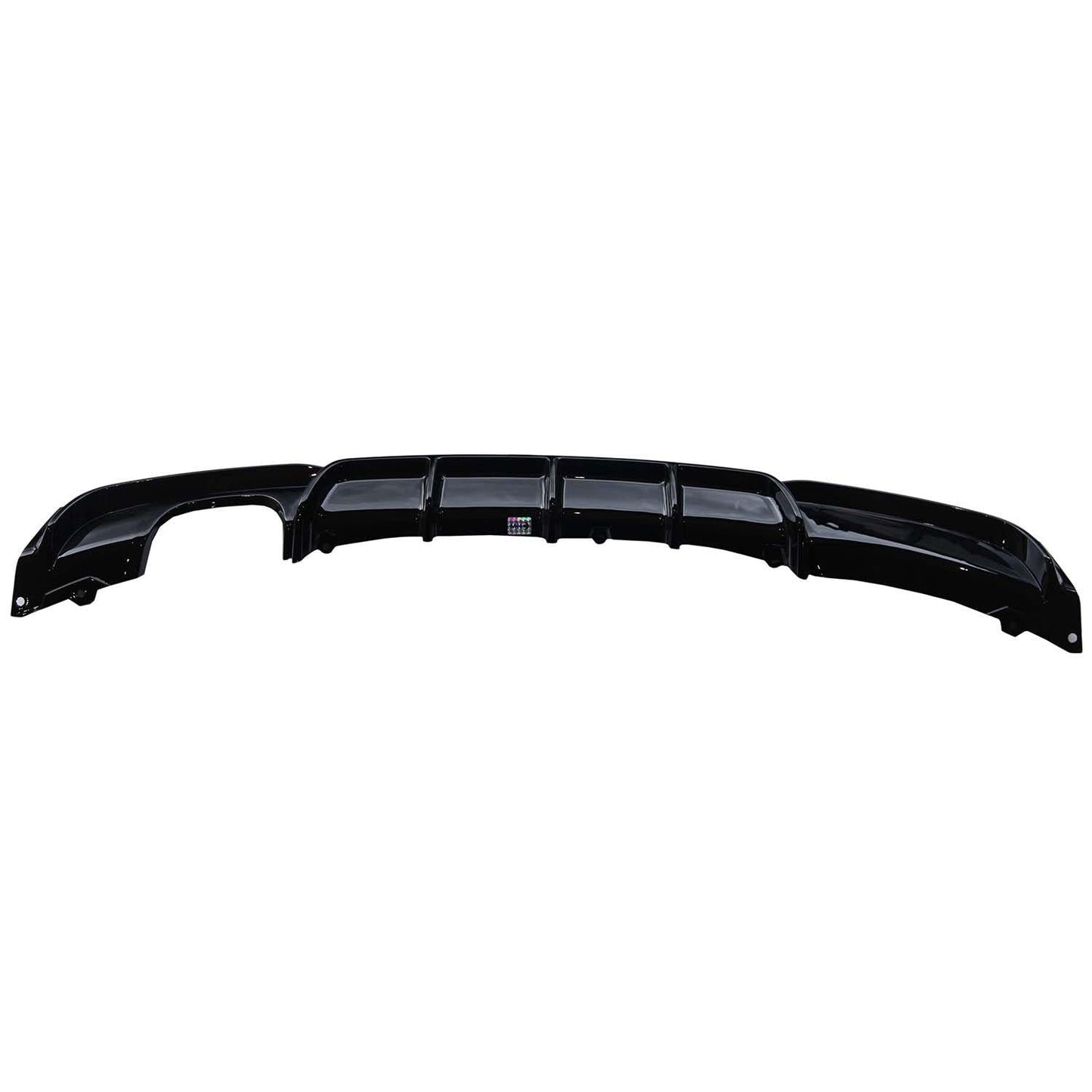 MHC Black BMW 320i/325i/328i M Sport Performance Style Rear Diffuser In Gloss Black (F30)