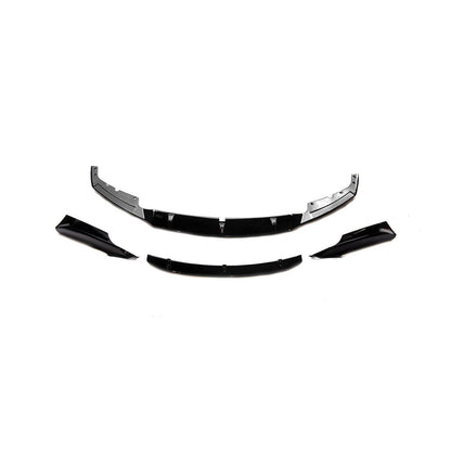 MHC Black BMW 335i/340i 3D Style Front Splitter In Gloss Black (F30)