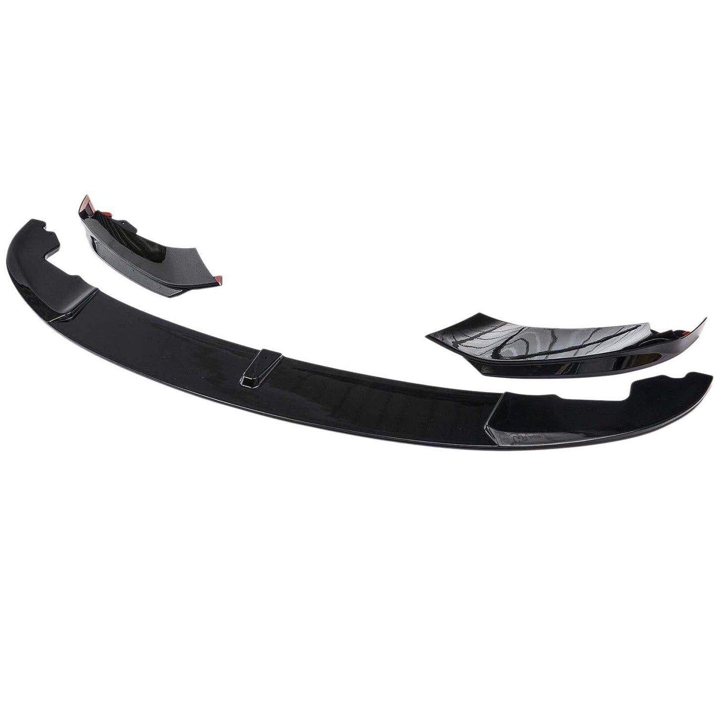 MHC Black BMW 4 Series Performance Style Front Splitter In Gloss Black (F32/F33/F36)