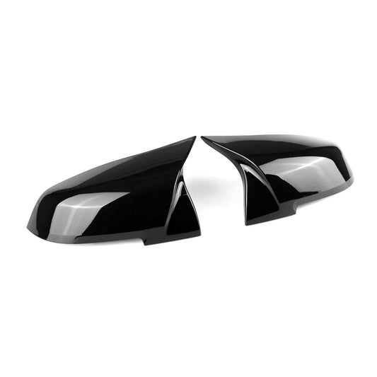 MHC Black BMW M Style Wing Mirror Replacement Covers In Gloss Black