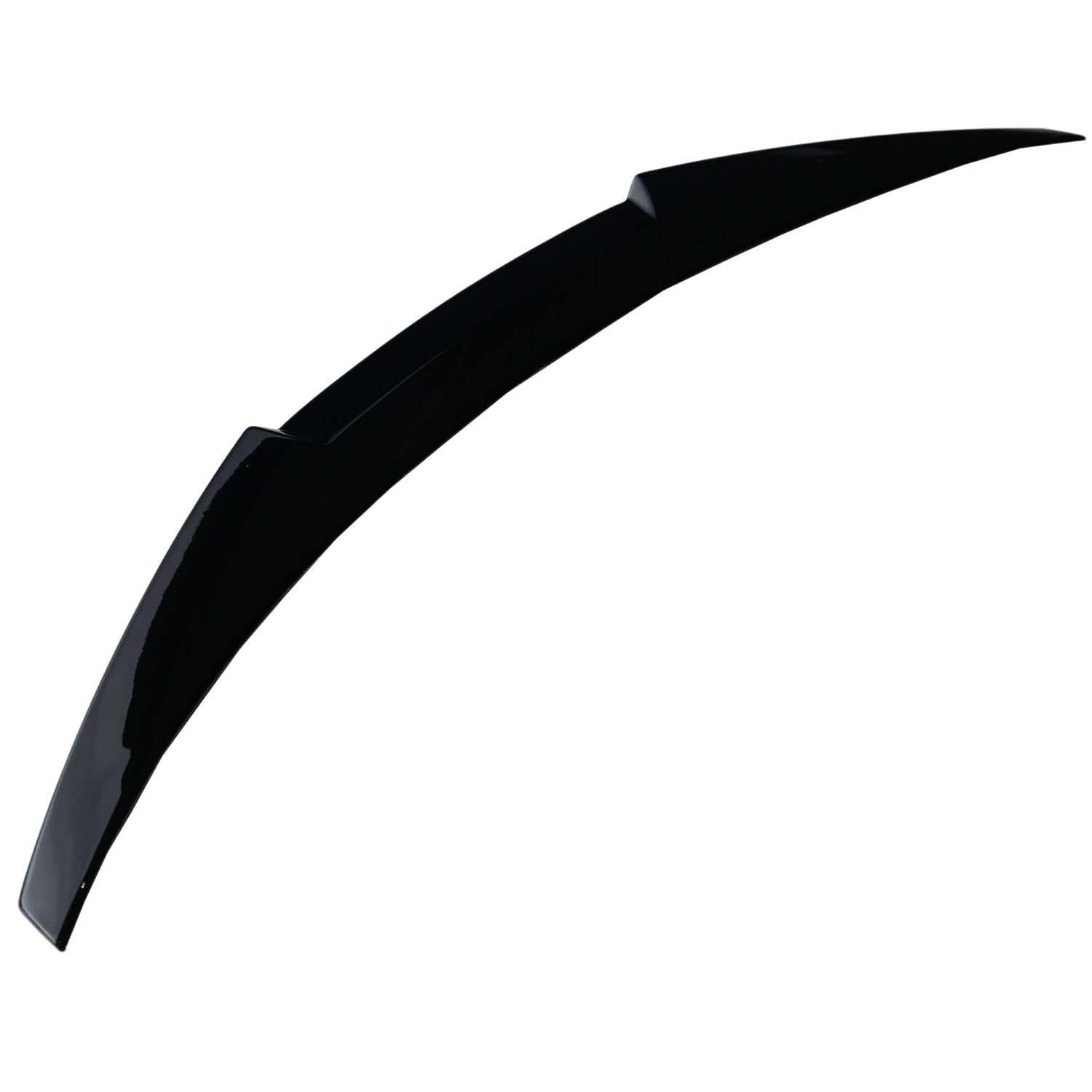 MHC Black BMW M3/3 Series M4 Style Rear Spoiler In Gloss Black (F80/F3 ...