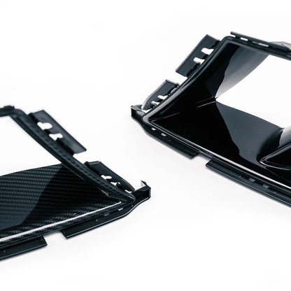 MHC Black BMW M3/M4 Performance Style Front Ducts In Gloss Black (G80/G81/G82/G83)