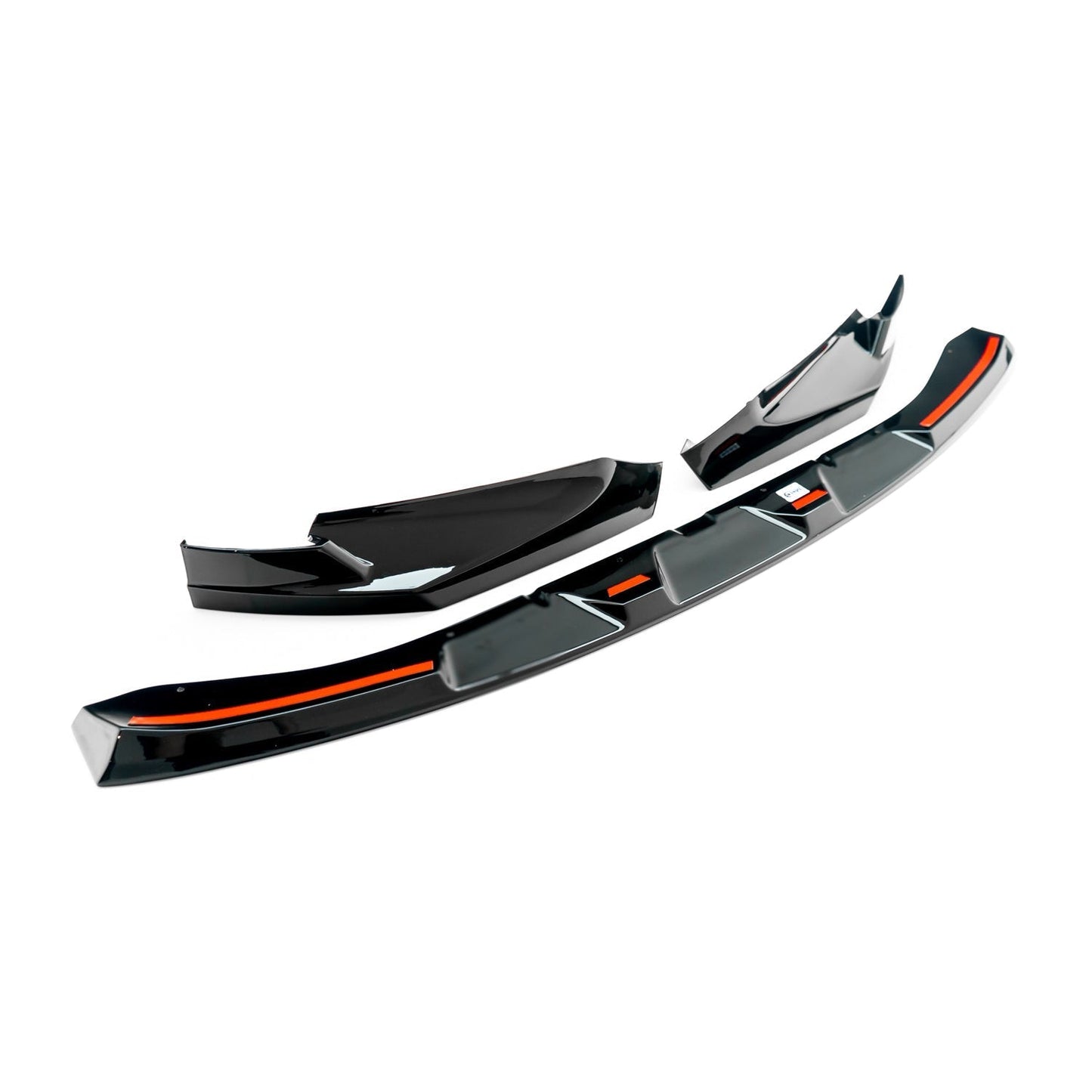 MHC Black BMW M3/M4 Performance Style Front Splitter In Gloss Black (G80/G81/G82/G83)