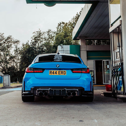 MHC G8X M3 / M4 DF1 LED Carbon Rear Diffuser-Exterior-Silicon Valley Bimmer