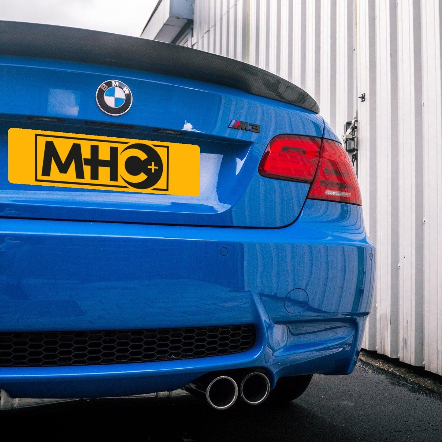 MHC+ BMW M3/3 Series Performance Style Rear Spoiler In Pre Preg Carbon Fibre (E92)