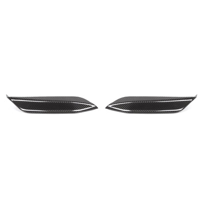 MHC+ BMW M3/M4 Front Bumper Inserts In Pre-Preg Carbon Fibre (F80/F82/F83)