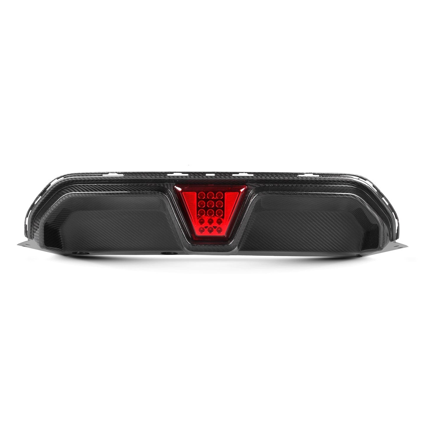 MHC+ BMW M5 LCI CS Style Rear Diffuser With LED In Pre Preg Gloss Carbon Fibre (F90)