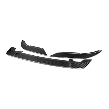 MHC+ BMW M5 F90 LCI Performance Front Splitter In Pre Preg Gloss Carbon Fibre (F90)