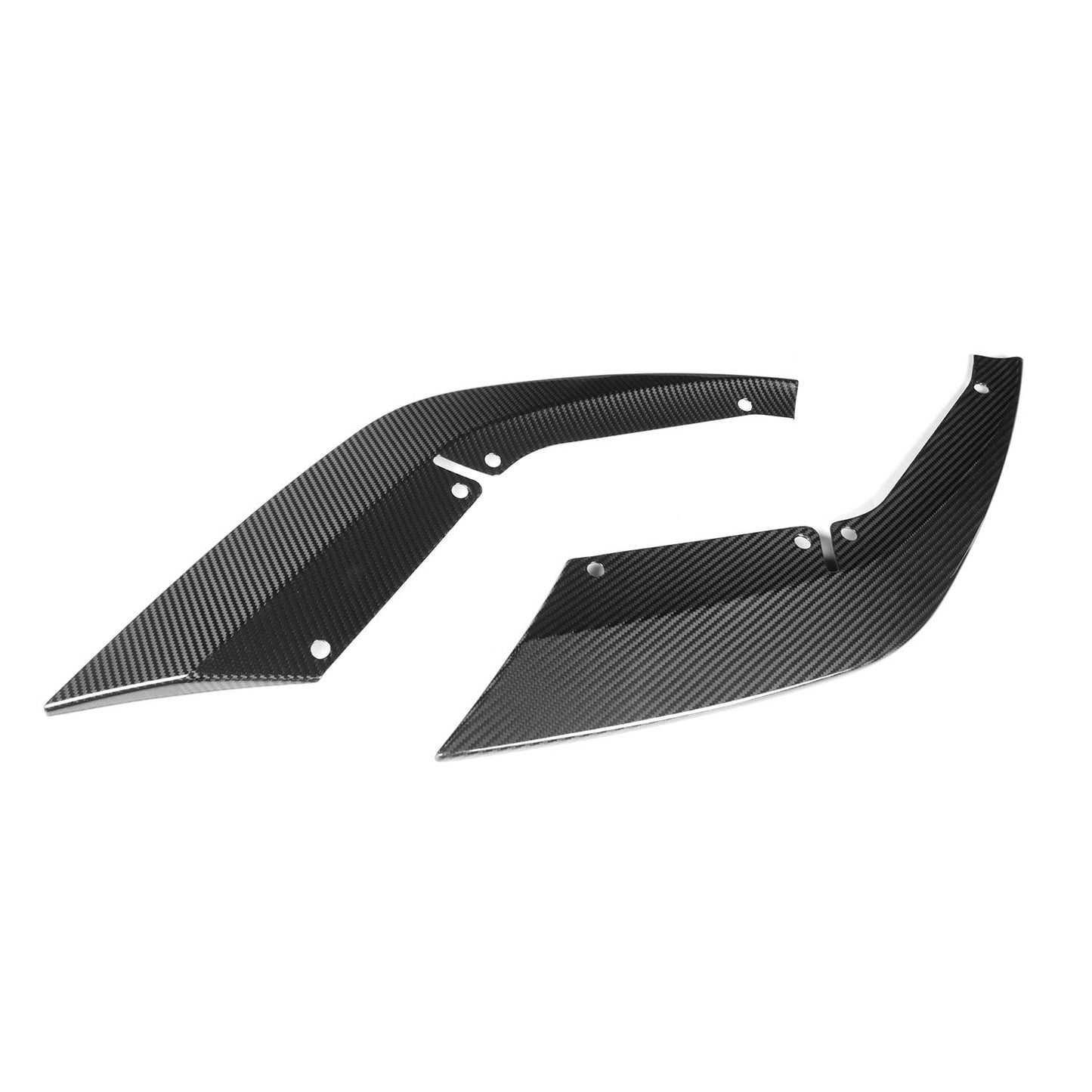 MHC+ BMW M5 F90 LCI Performance Front Splitter In Pre Preg Gloss Carbon Fibre (F90)