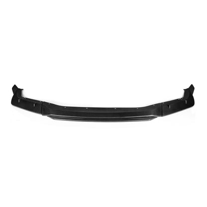 MHC+ BMW M5 F90 LCI Low Line Front Splitter In Pre Preg Gloss Carbon Fibre (F90)