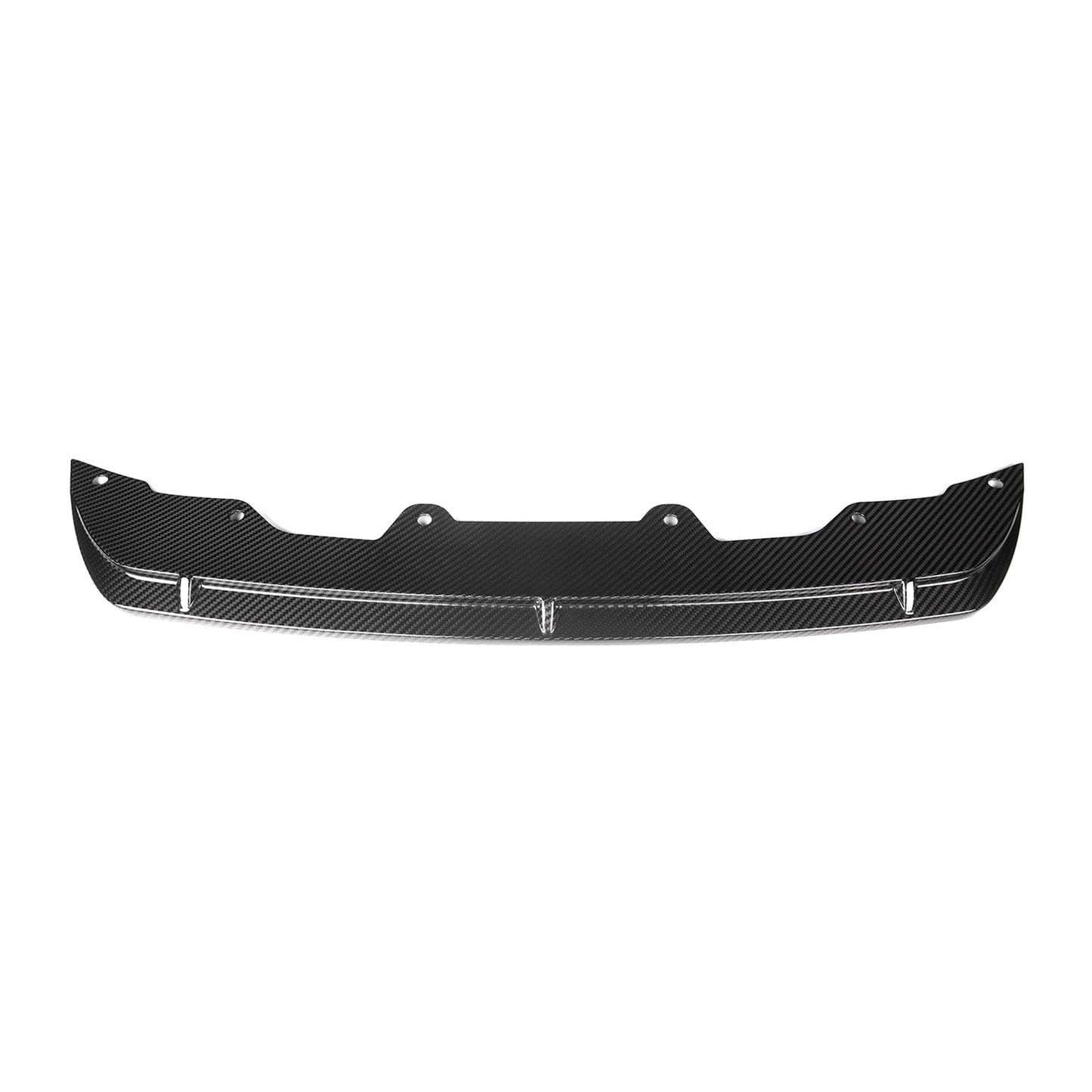 MHC+ BMW M5 Pre LCI Centre Front Splitter In Pre Preg Gloss Carbon Fibre (F90)