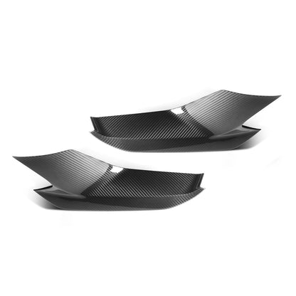 MHC+ BMW M5 Pre LCI Front Bumper Covers In Pre Preg Gloss Carbon Fibre (F90)