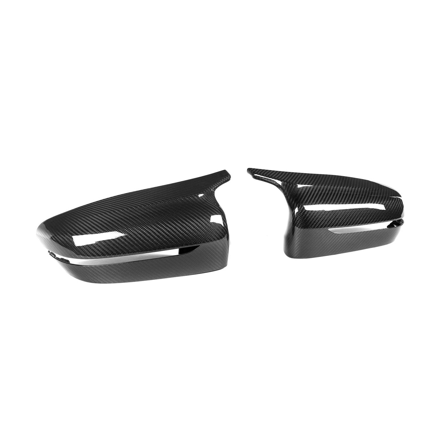 MHC+ BMW M Style Wing Mirror Covers In Pre Preg Carbon Fibre (G2X Chassis)