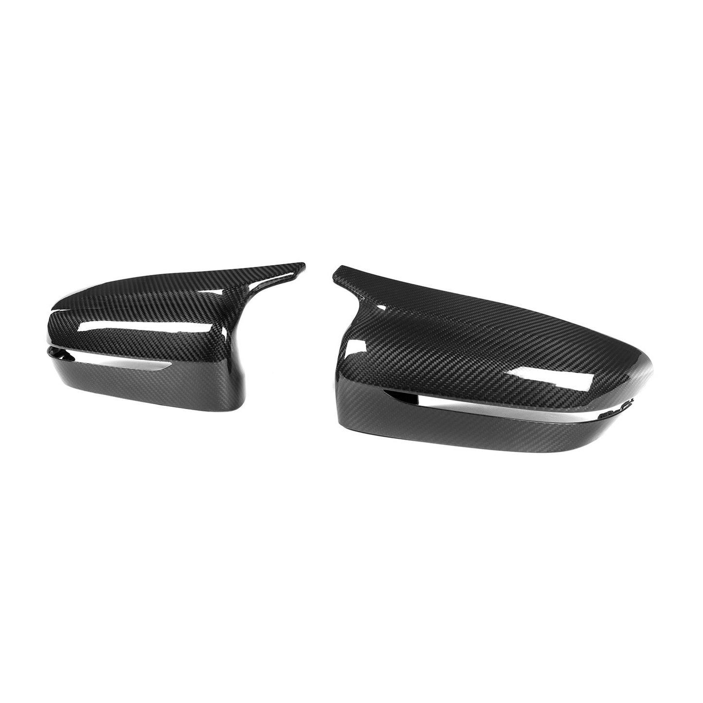 MHC+ BMW M Style Wing Mirror Covers In Pre Preg Carbon Fibre (G2X Chassis)