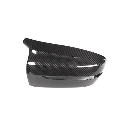 MHC+ BMW M Style Wing Mirror Covers In Pre Preg Carbon Fibre (G2X Chassis)