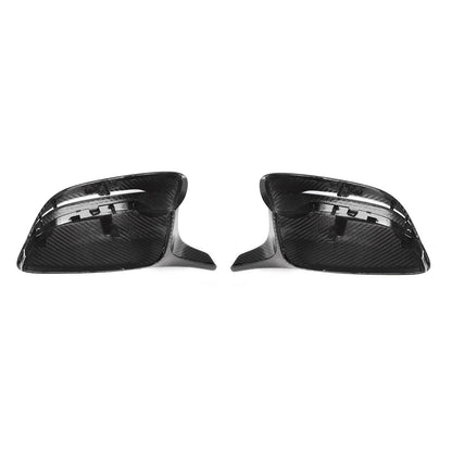 MHC+ BMW M Style Wing Mirror Covers In Pre Preg Carbon Fibre (G2X Chassis)