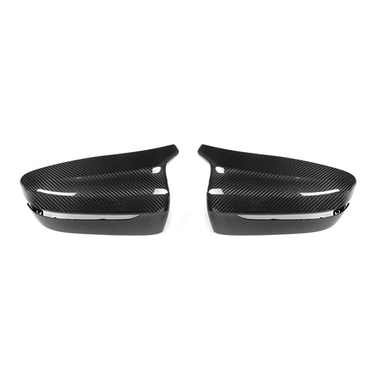 MHC+ BMW M Style Wing Mirror Covers In Pre Preg Carbon Fibre (G30/G31/G11)