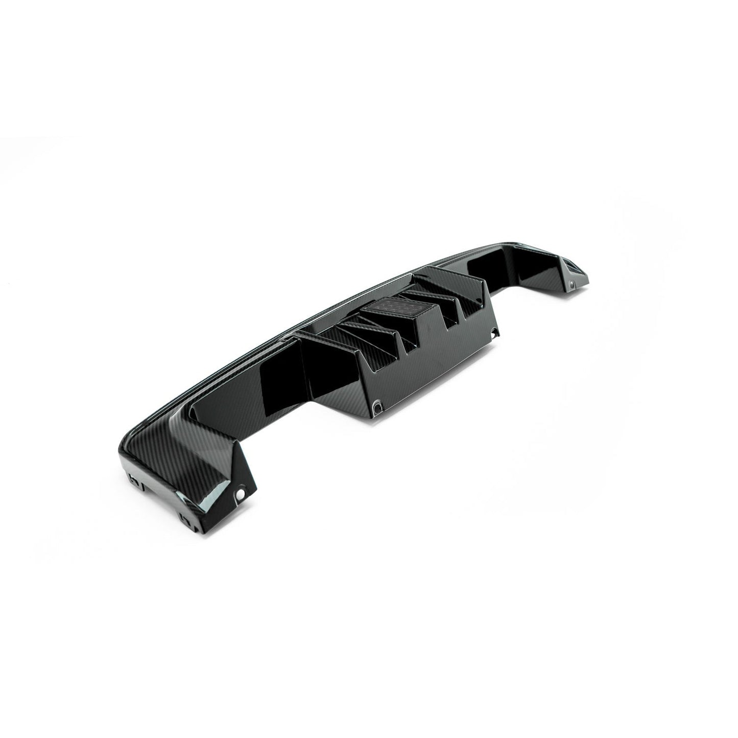 MHC+ BMW M3/M4 DF1 LED Rear Diffuser In Gloss Pre Preg Carbon Fibre (G80/G81/G82/G83)