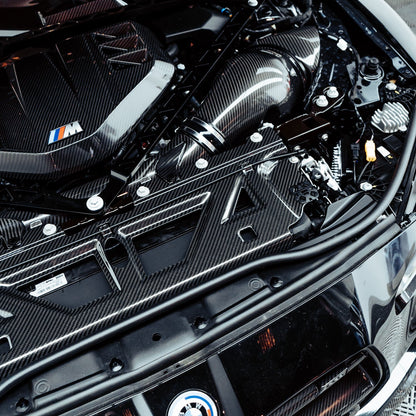 MHC+ BMW M3/M4 Full Replacement Radiator Cooling Shroud Slam Panel In Pre Preg Carbon Fibre (G80/G81/G82/G83)