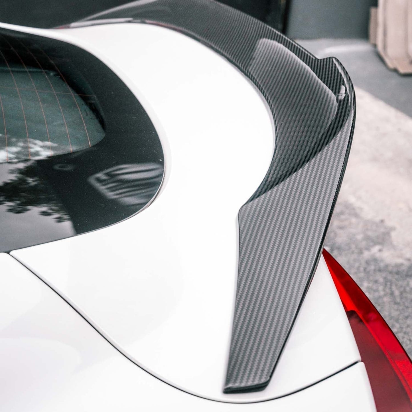 MHC+ Toyota Supra V Style Spoiler In Pre Preg Carbon Fibre (A90)