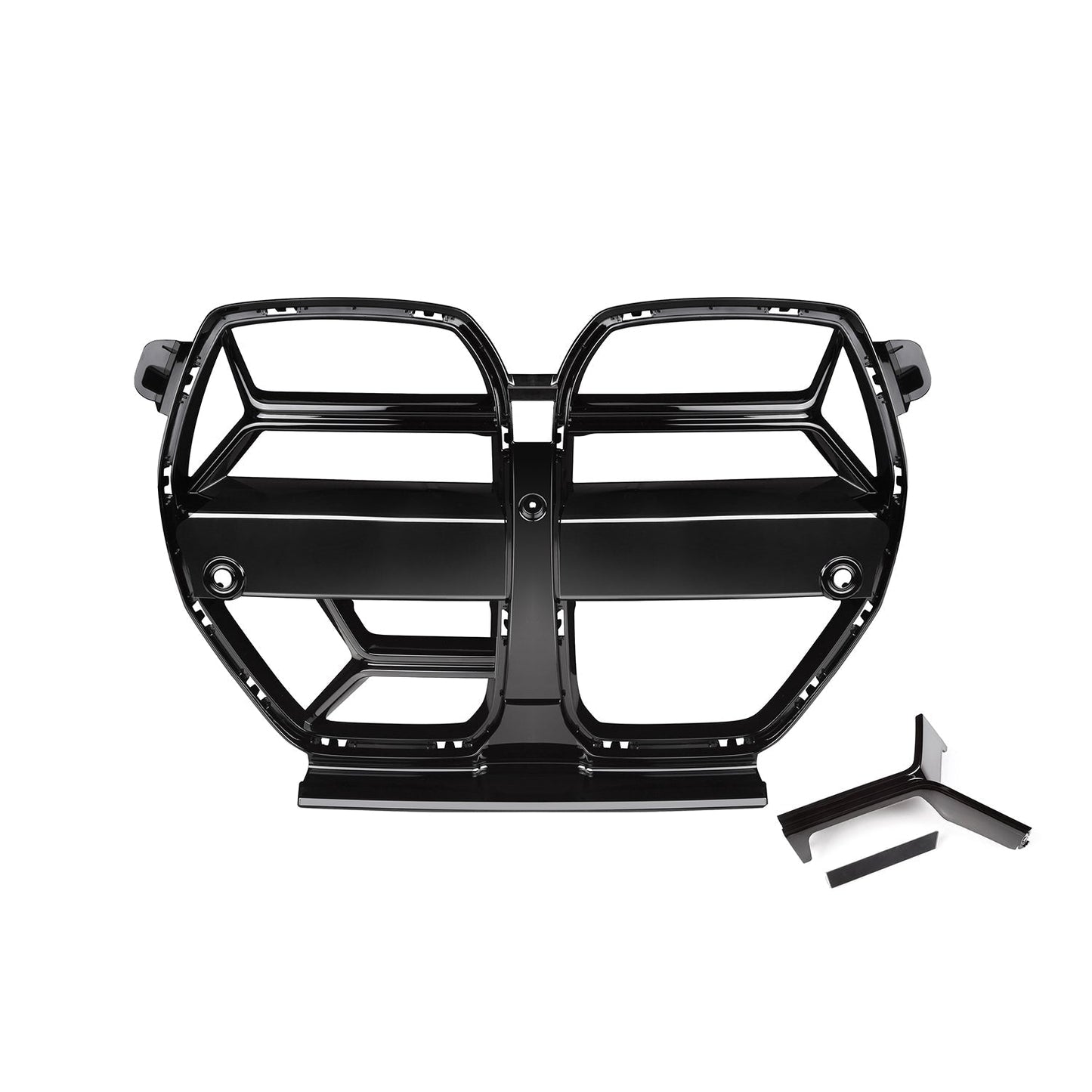 MHC Black BMW M3/M4 CSL Style Front Grille In Gloss Black (G80/G81/G82/G83)