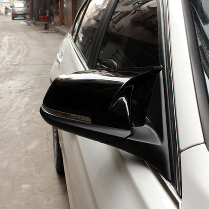 MHC Black BMW M Style Wing Mirror Replacement Covers In Gloss Black