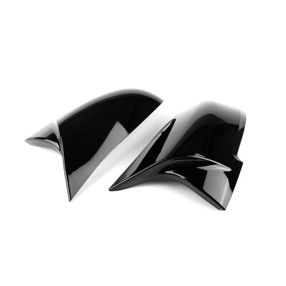 MHC Black BMW M Style Wing Mirror Replacement Covers In Gloss Black