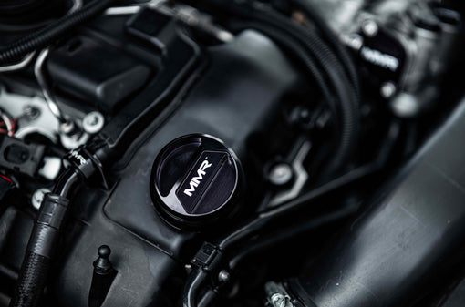 MMX Performance BMW Billet Oil Filler Cap-Exterior-Silicon Valley Bimmer
