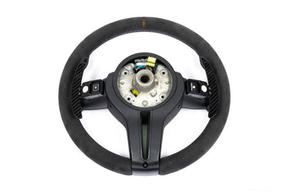 MadTrace F-Chassis Clubsport Magnetic Shift Paddle Set - Gloss Carbon-Interior-Silicon Valley Bimmer