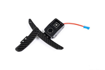 MadTrace F-Chassis Clubsport Magnetic Shift Paddle Set - Gloss Carbon-Interior-Silicon Valley Bimmer