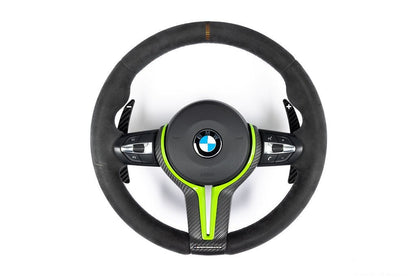 MadTrace F-Chassis Clubsport Magnetic Shift Paddle Set - Gloss Carbon-Interior-Silicon Valley Bimmer