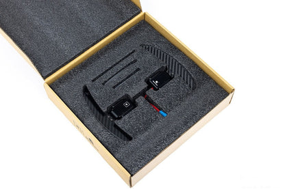 MadTrace F-Chassis Clubsport Magnetic Shift Paddle Set - Matte Carbon-Interior-Silicon Valley Bimmer