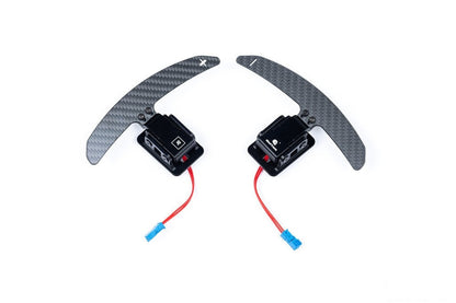 MadTrace F-Chassis Clubsport Magnetic Shift Paddle Set - Matte Carbon-Interior-Silicon Valley Bimmer