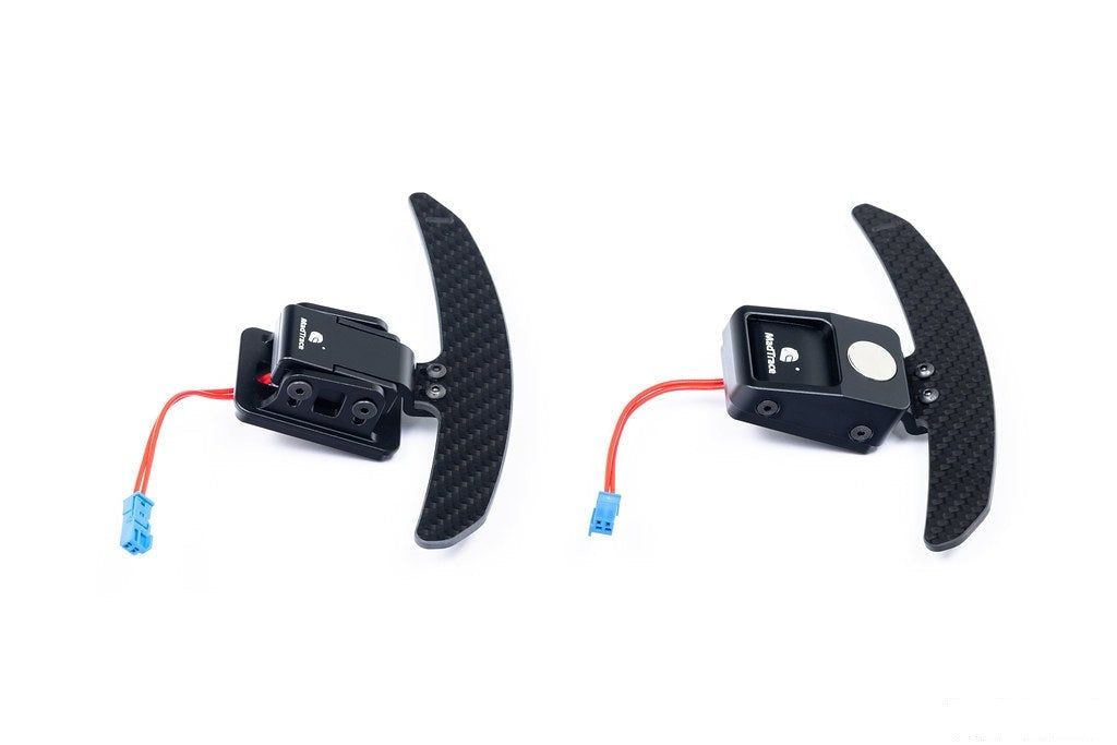 MadTrace F-Chassis Clubsport Magnetic Shift Paddle Set - Matte Carbon-Interior-Silicon Valley Bimmer