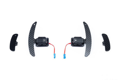 MadTrace F-Chassis Clubsport Magnetic Shift Paddle Set - Matte Carbon-Interior-Silicon Valley Bimmer