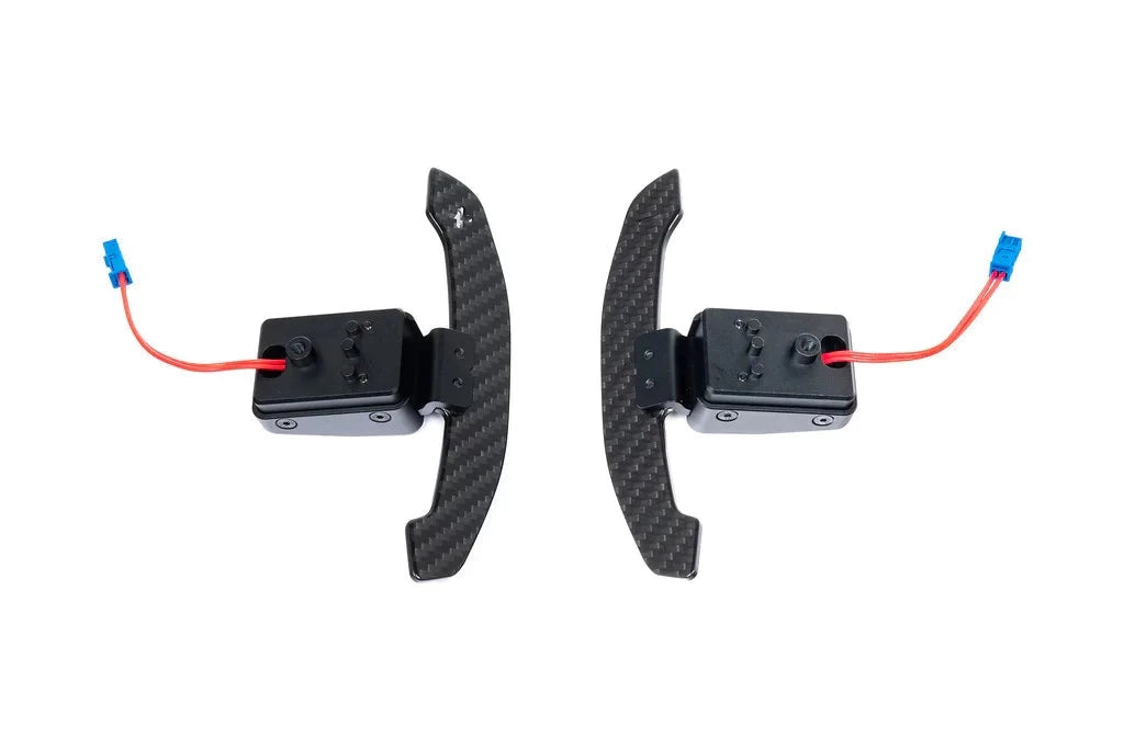 MadTrace G-Chassis Magnetic Carbon Shift Paddle Set - Matte-Interior-Silicon Valley Bimmer