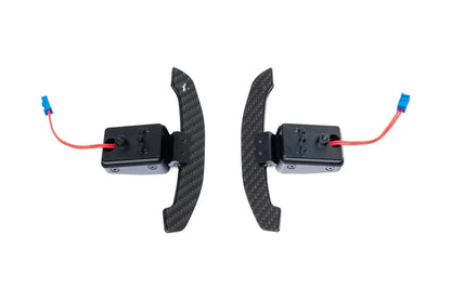 MadTrace G-Chassis Magnetic Carbon Shift Paddle Set - Matte-Interior-Silicon Valley Bimmer
