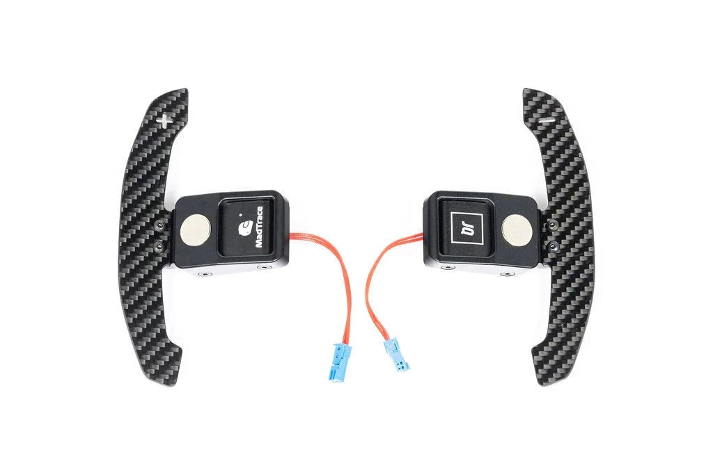 MadTrace G-Chassis Magnetic Carbon Shift Paddle Set - Matte-Interior-Silicon Valley Bimmer