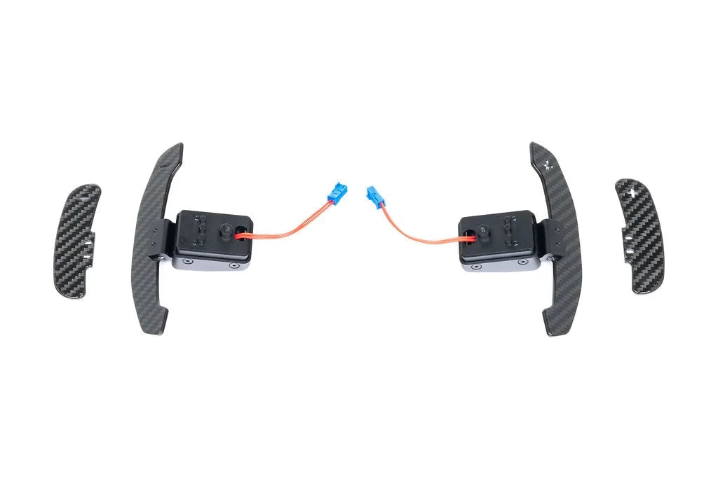 MadTrace G-Chassis Magnetic Carbon Shift Paddle Set - Matte-Interior-Silicon Valley Bimmer