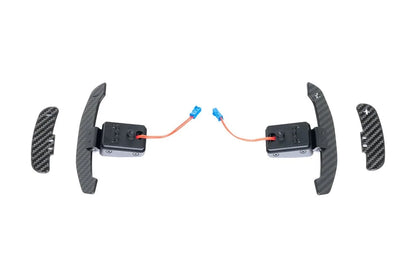 MadTrace G-Chassis Magnetic Carbon Shift Paddle Set - Matte-Interior-Silicon Valley Bimmer