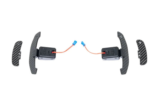 MadTrace G-Chassis Magnetic Carbon Shift Paddle Set - Matte-Interior-Silicon Valley Bimmer