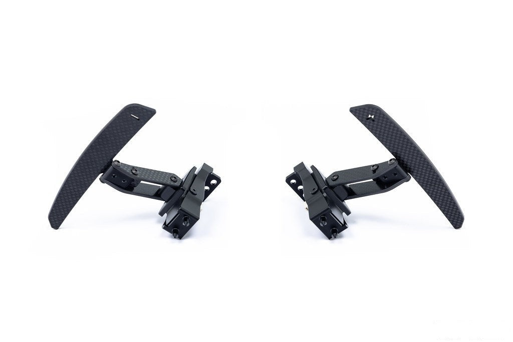 MadTrace Porsche Clubsport Magnetic Shift Paddle Set - Matte Carbon-Interior-Silicon Valley Bimmer