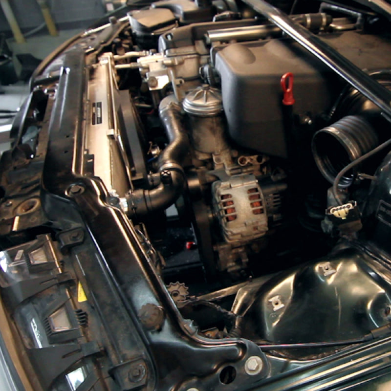 Mishimoto 01-06 BMW M3 E46 3.2L Aluminum Fan Shroud Kit w/o Controller-Performance-Silicon Valley Bimmer